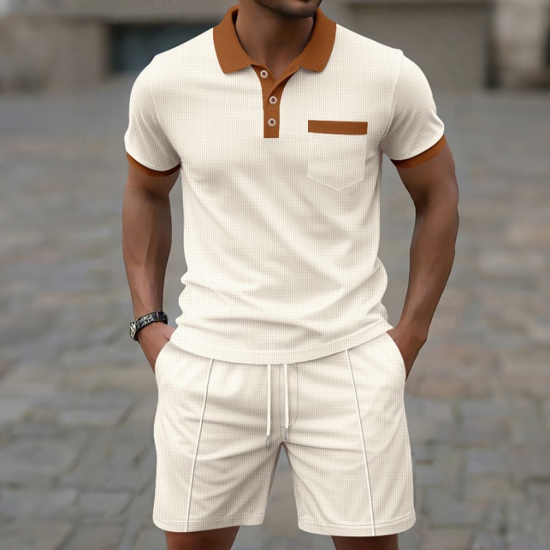 Summer Clothing Men Fashion - Set Fashion Kasual 2 Potong Terbaru