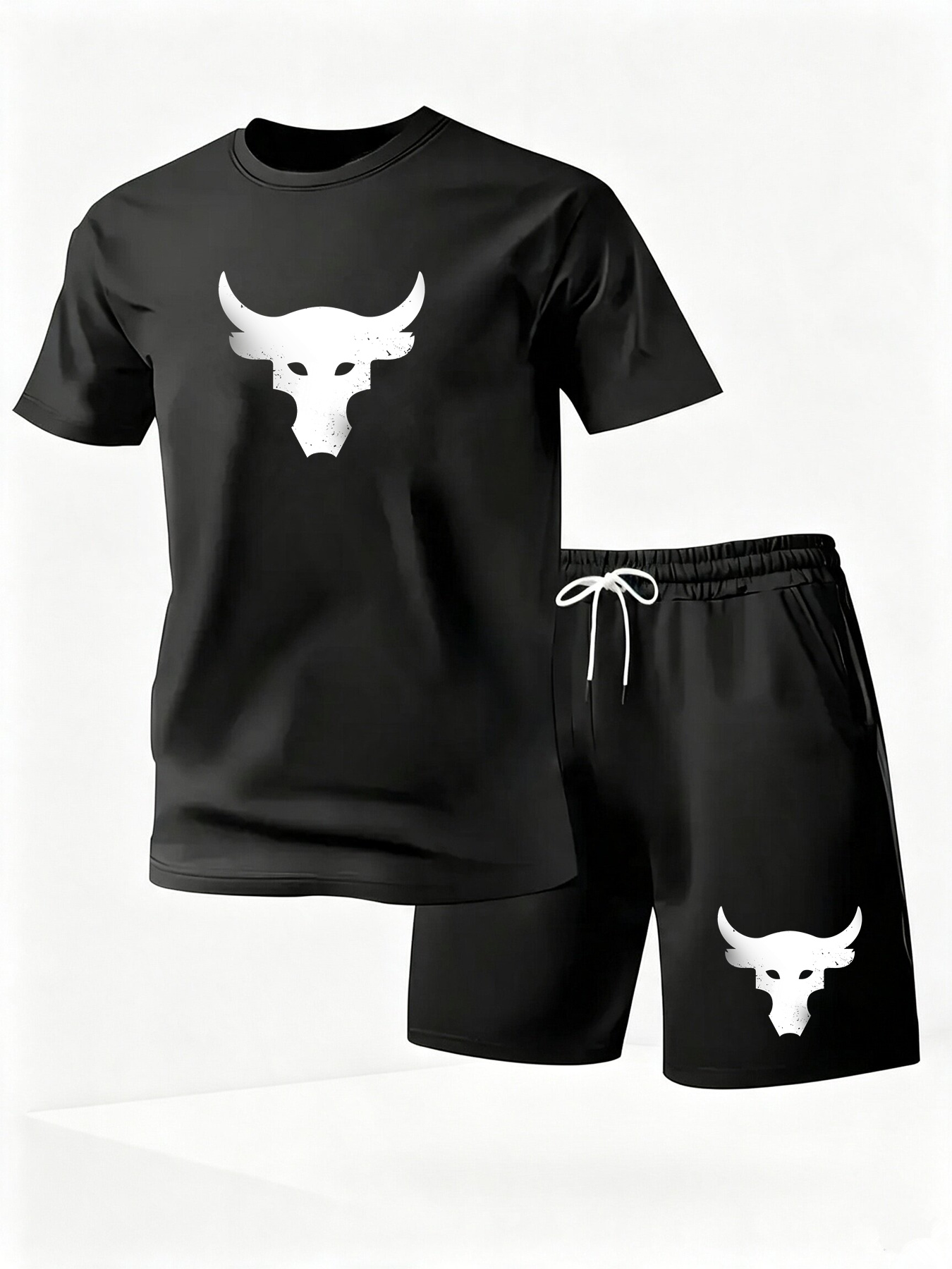 Summer Clothing Men Fashion - Setelan Kaos Lengan Pendek dan Celana