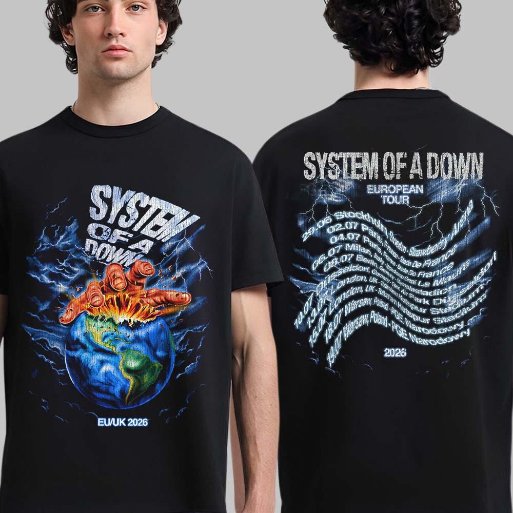 Summer Clothing Uk - Kaos System of A Down European