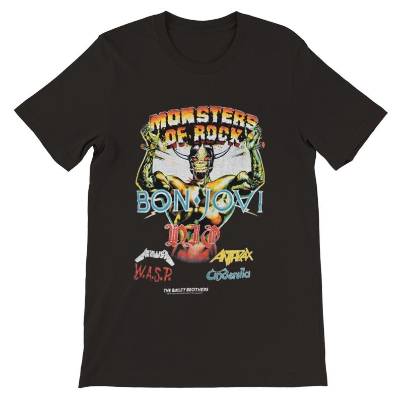 Summer Clothing Uk - Kaos Monsters Of Rock Donington Park