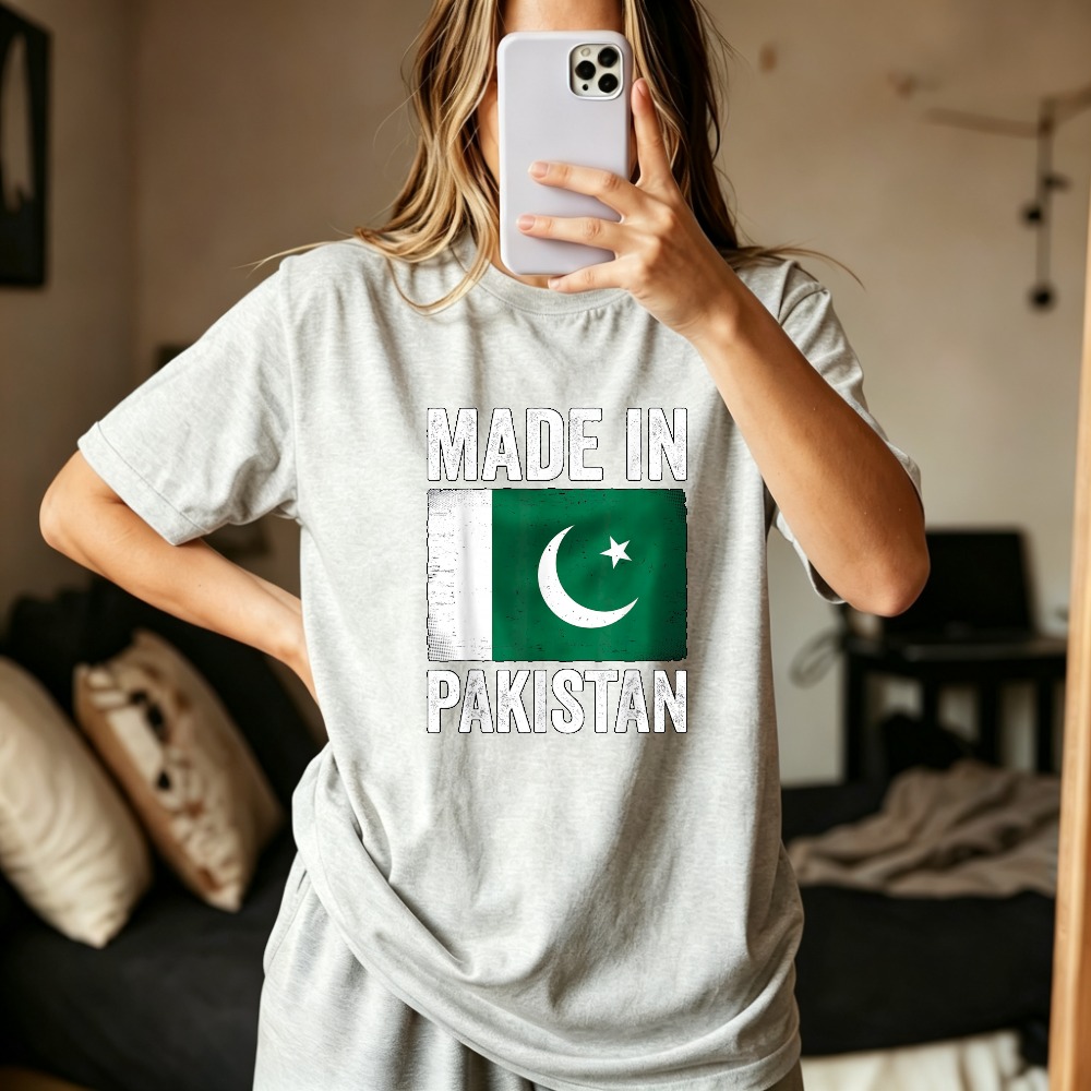 Dibuat di Pakistan Kaos Lucu B - Summer Clothing Pakistan ulasan dan harga
