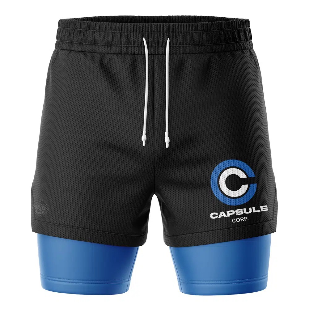 Celana Pendek Gym 2-in-1 Doubl - Summer Clothing Layering ulasan dan harga