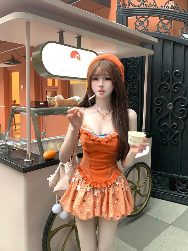 Atasan Kamisol Renda Gadis Man - Summer Clothing Girls ulasan dan harga