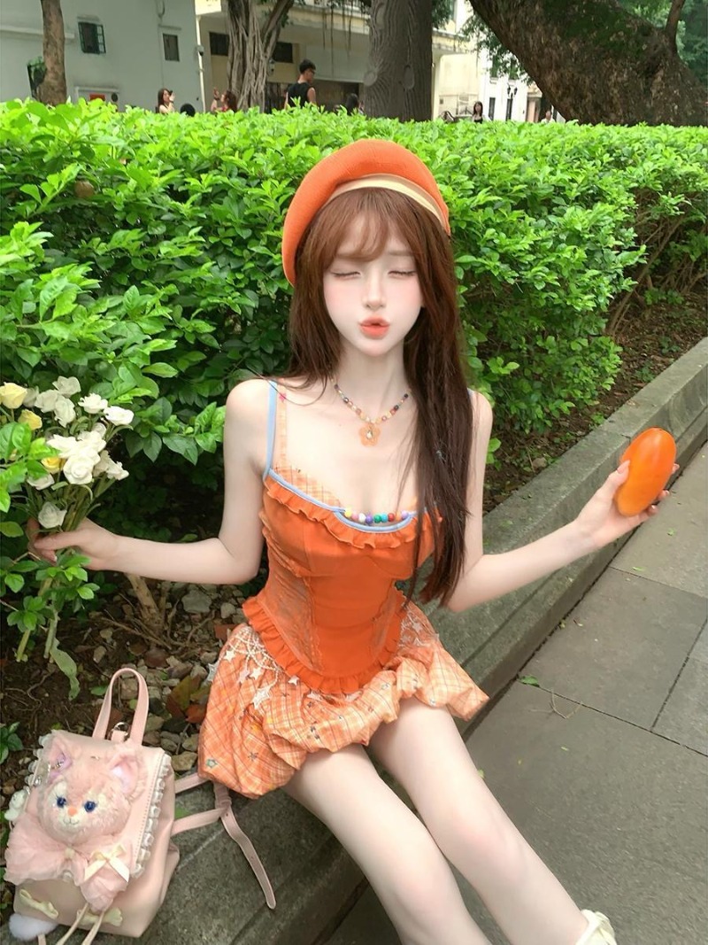 Atasan Kamisol Renda Gadis Man - Summer Clothing Girls ulasan dan harga