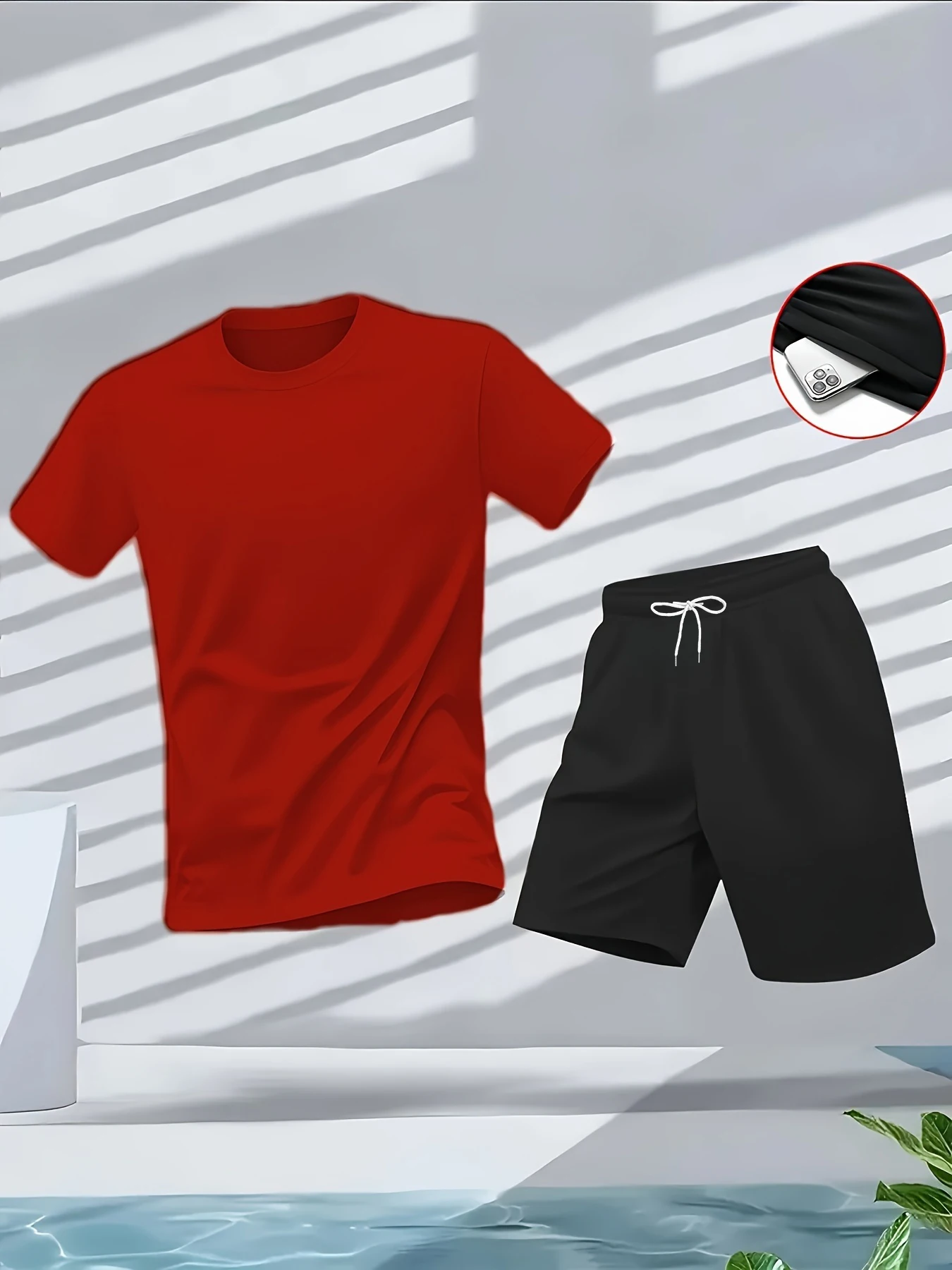 Setelan Pria 2 Potong Set Paka - Summer Clothing Men Fashion ulasan dan harga