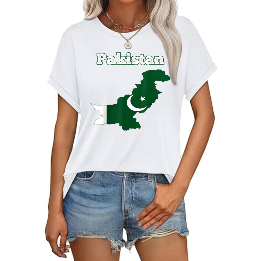 Kaos Bendera Pakistan 14 Agust - Summer Clothing Pakistan ulasan dan harga