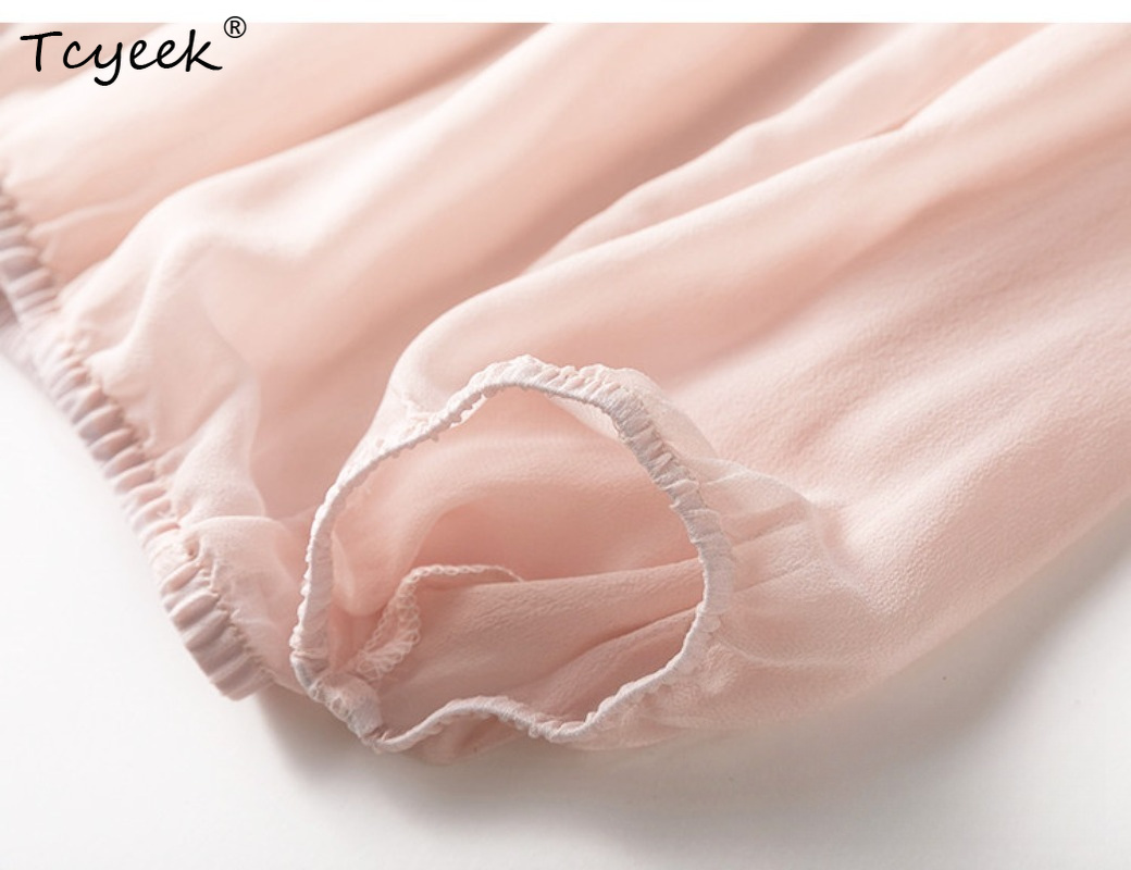 Tcyeek Atasan Wanita Sutra Mur - Summer Clothing Women ulasan dan harga