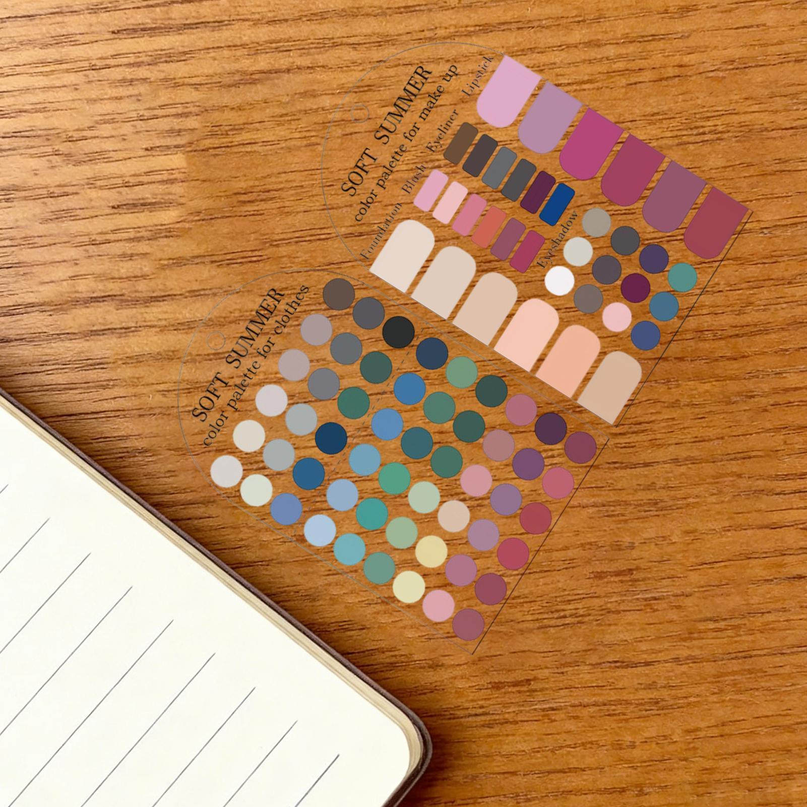 2 Buah Palet Akrilik Warna Mus - Summer Clothing Palette ulasan dan harga