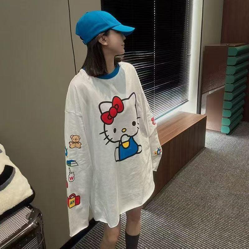 Kaus Gambar Kartun Lucu Gaya B - Summer Clothing Women ulasan dan harga
