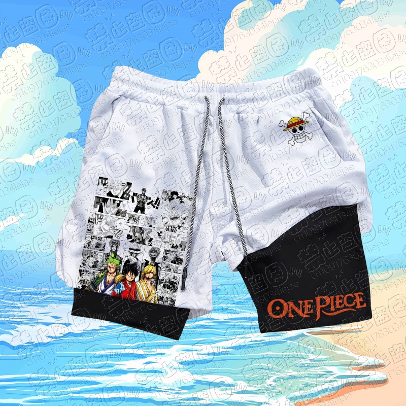 Celana Pendek Gambar Luffy One - Summer Clothing Layering ulasan dan harga