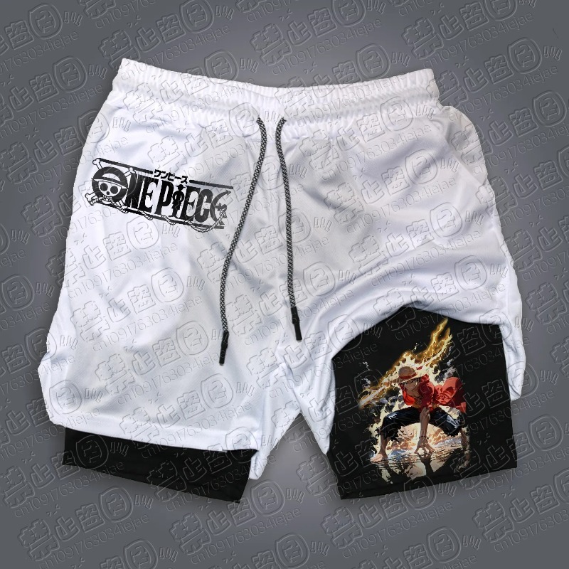 Celana Pendek Motif Luffy One  - Summer Clothing Layering ulasan dan harga