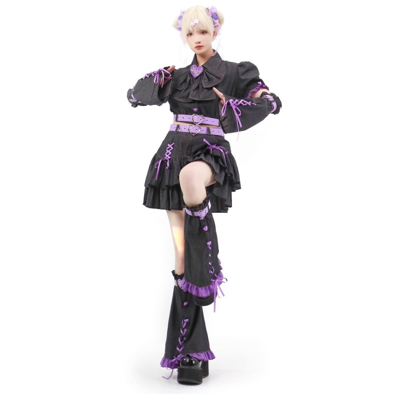 2024 setelan gaun gaya kampus  - Summer Clothing Y2K ulasan dan harga