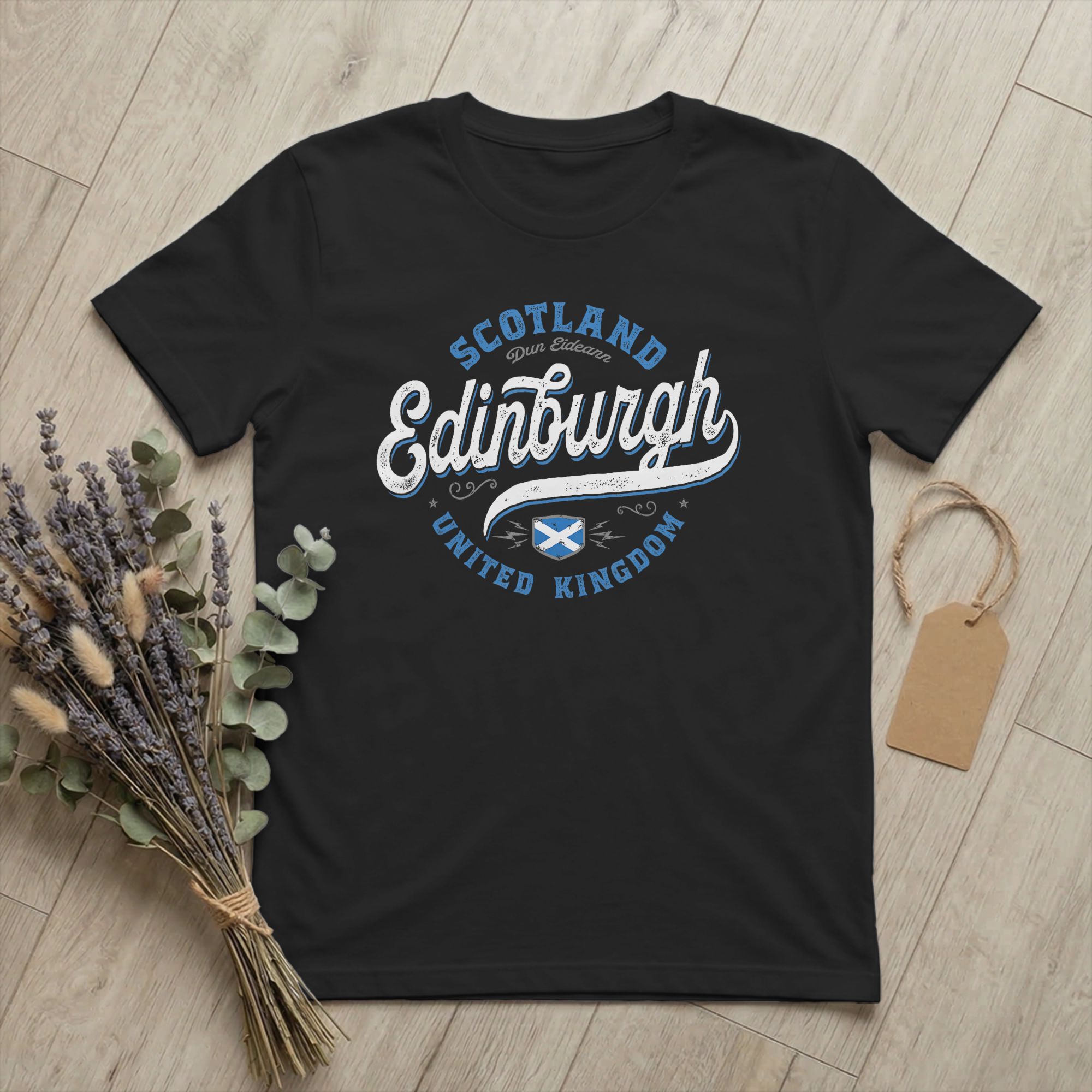 Kaus Pria Edinburgh Skotlandia - Summer Clothing Uk ulasan dan harga