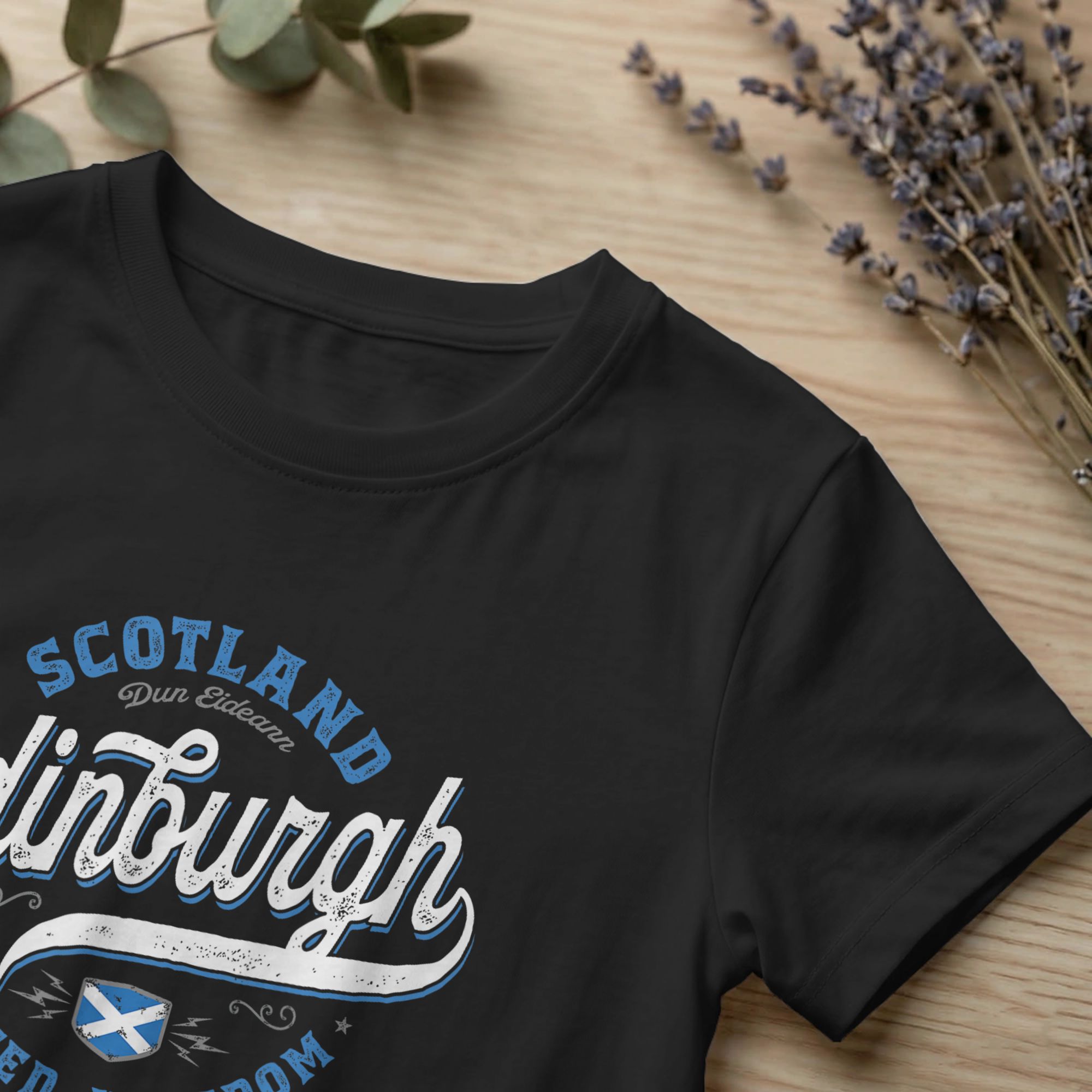 Kaus Pria Edinburgh Skotlandia - Summer Clothing Uk ulasan dan harga