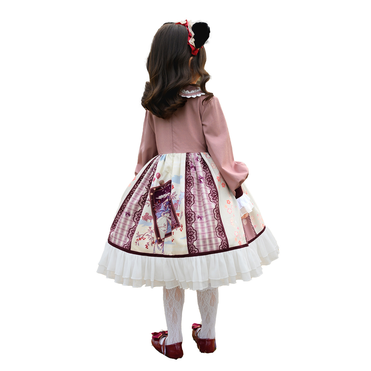 Pakaian Lolita Anak-anak Gaun  - Summer Clothing Girls ulasan dan harga